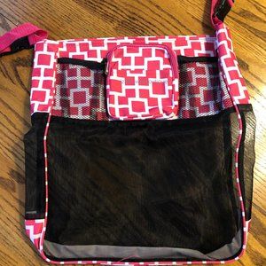 Pink Design Stroller Caddy Bag  (2)  SCB4112  NWT Boutique